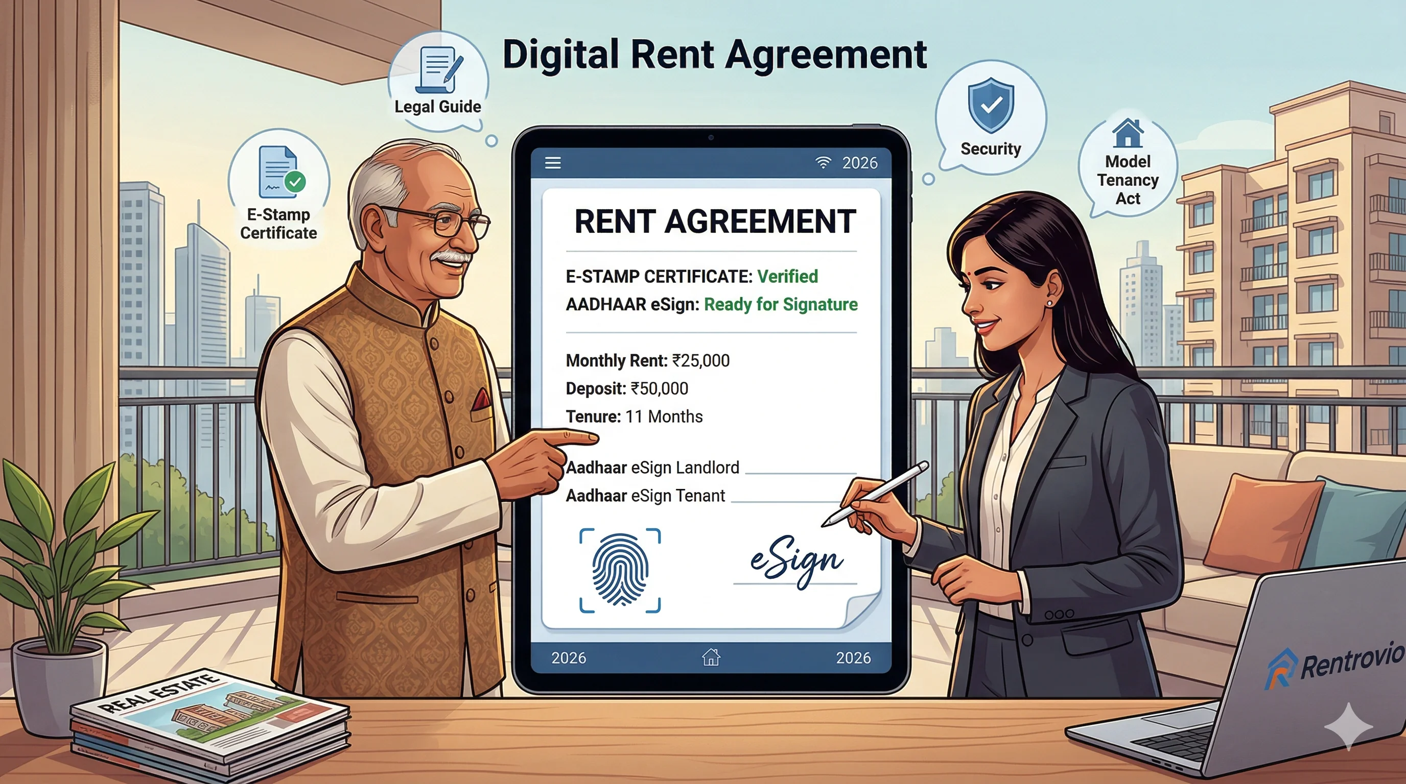 Digital Rent Agreement Guide for Indian Landlords 2026